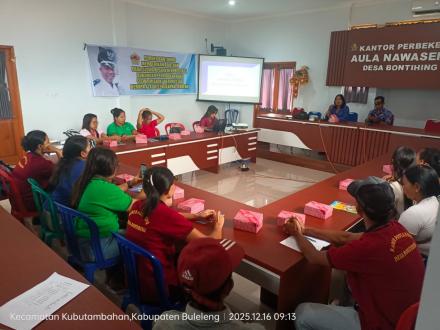 REFRESHING KADER POSYANDU DAN SOSIALISASI TERKAIT POSYANDU TERPADU